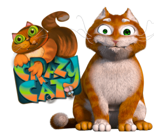 Crazy-cat-logo-with-cat-artwork